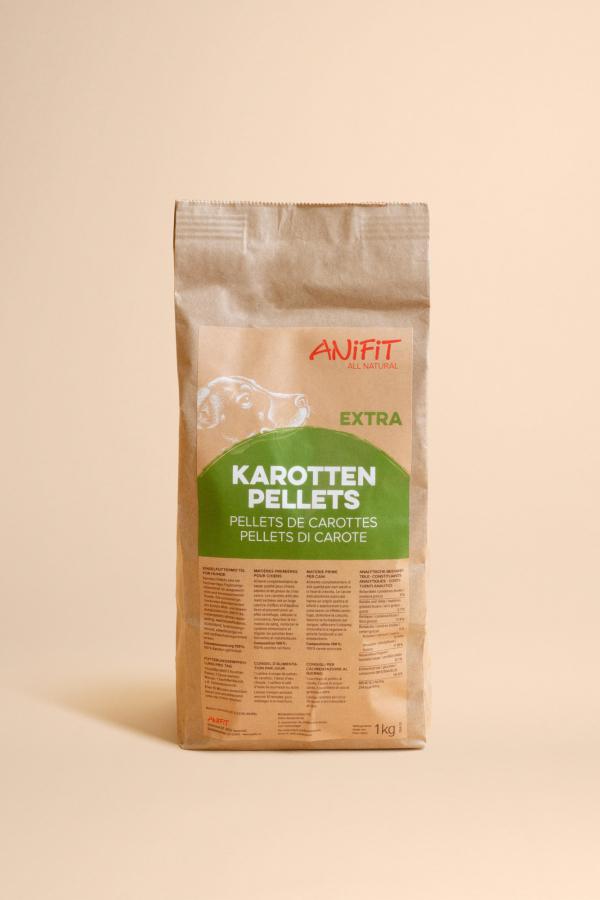 Pellets de carottes pour chiens